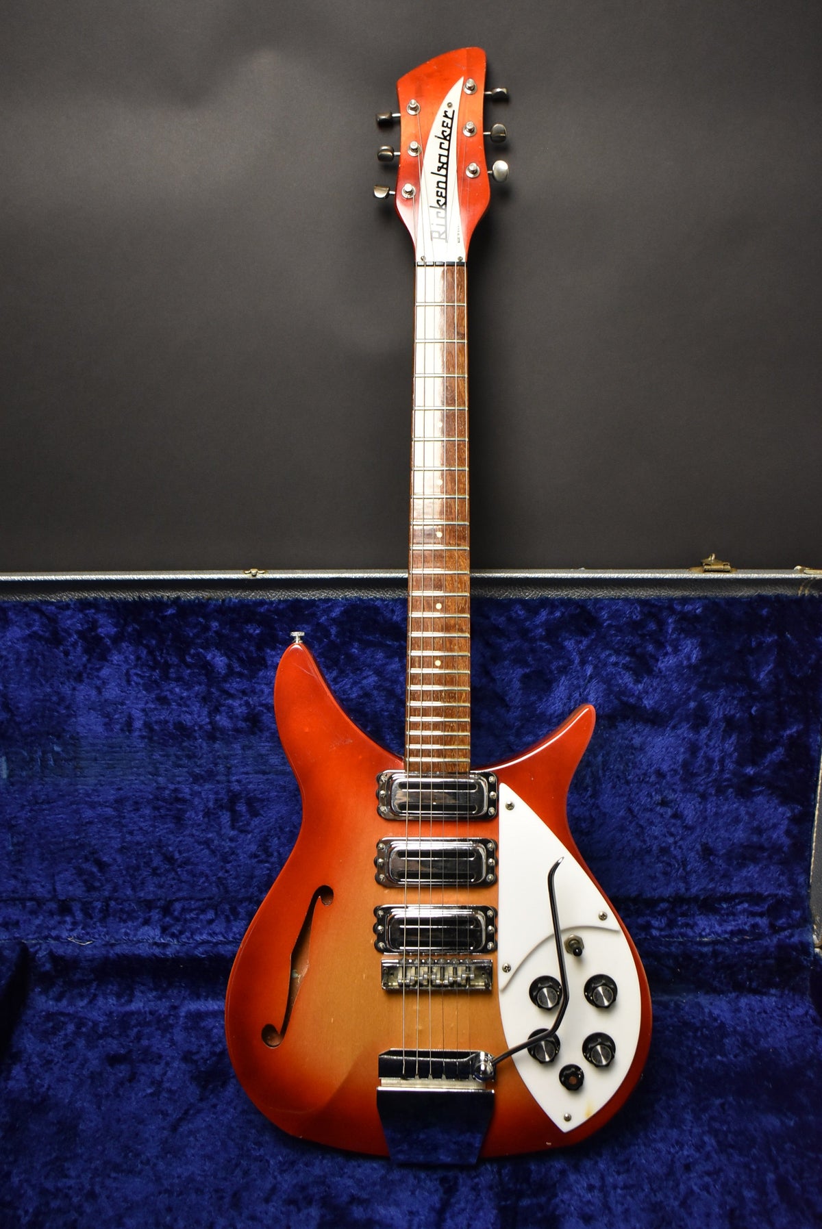 1967 Rickenbacker 325 Fireglo Finish Electric Guitar w/OHSC