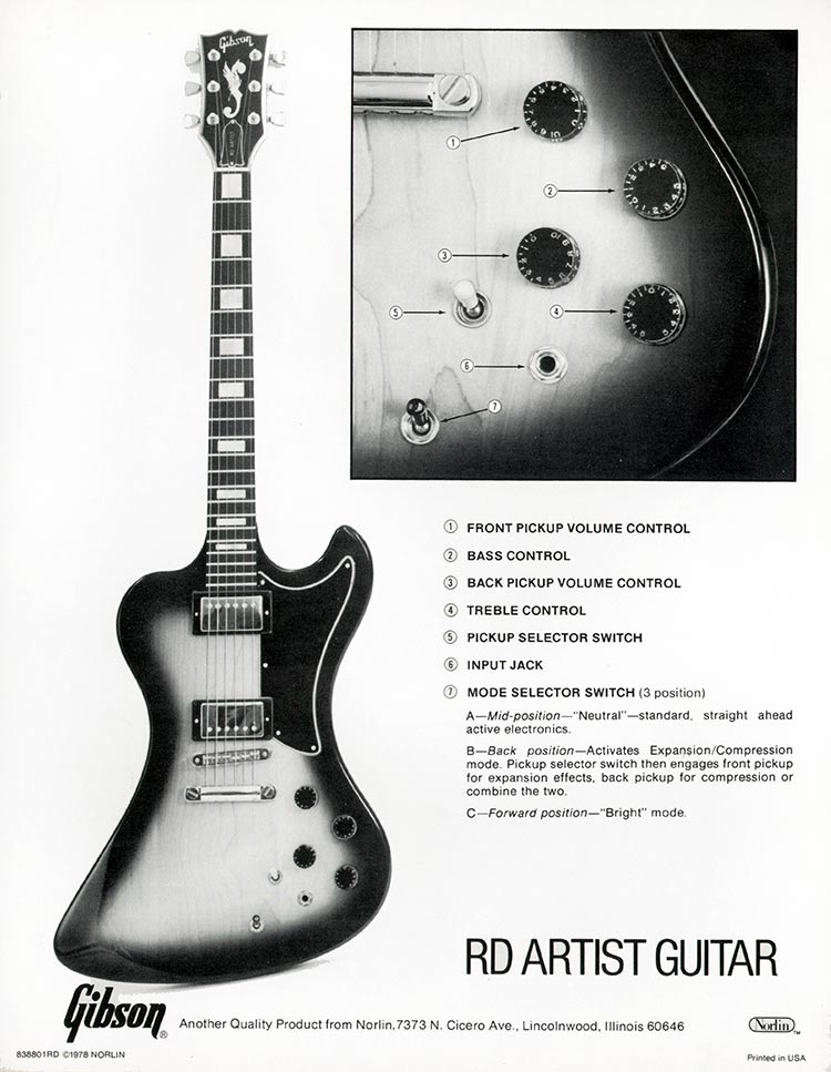 A Vintage Moog Guitar? Looking Closer At The Gibson RD Series