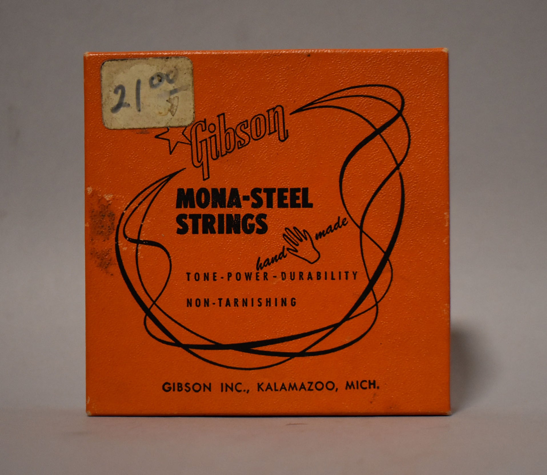 1950's Gibson Mona-Steel String Box Bass Strings Case Candy – Imperial ...