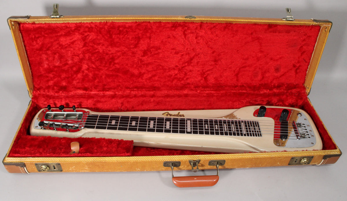 1956 Fender Champ Lap Steel Blonde w/OHSC – Imperial Vintage Guitars