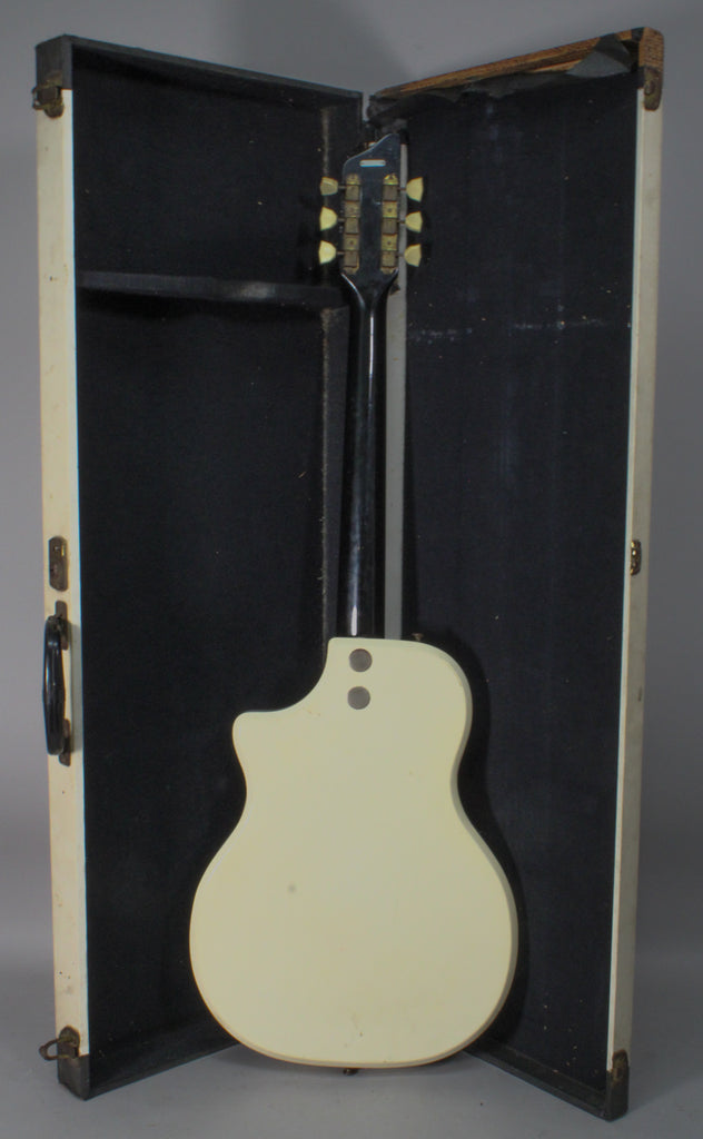 1958 Supro Dual Tone Arctic White David Bowie w/OHSC