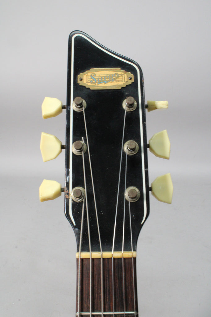 1958 Supro Dual Tone Arctic White David Bowie w/OHSC