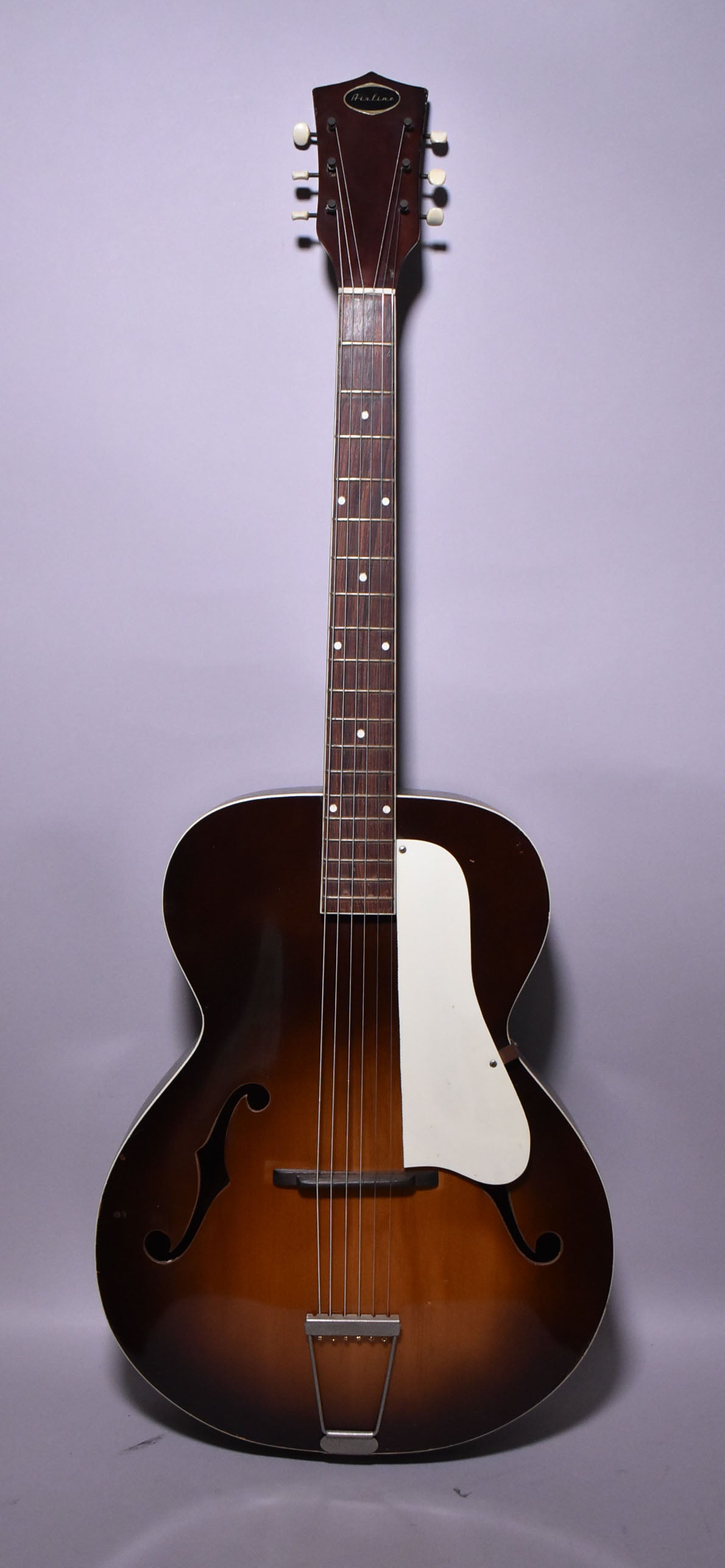 c.1960's Airline N-2 Acoustic Archtop Sunburst – Imperial Vintage