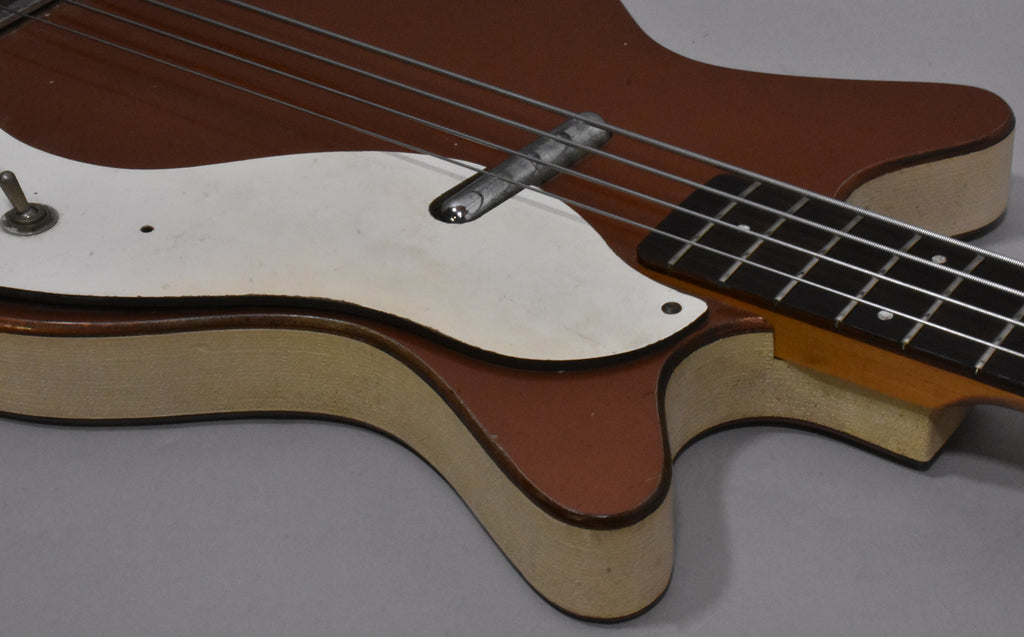 1960's Danelectro 3412 Shorthorn Bass w/HSC