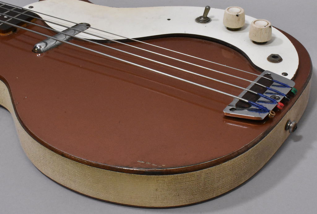 1960's Danelectro 3412 Shorthorn Bass w/HSC
