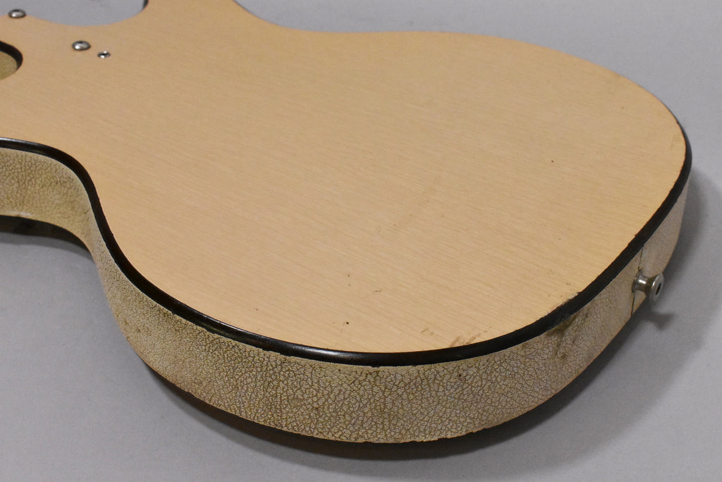 1960s Danelectro Convertible Electric Guitar Natural Finish