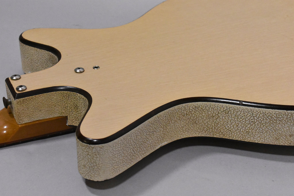 1960s Danelectro Convertible Electric Guitar Natural Finish