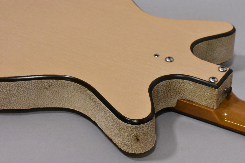 1960s Danelectro Convertible Electric Guitar Natural Finish