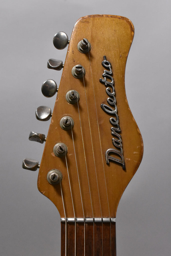 1960s Danelectro Convertible Electric Guitar Natural Finish