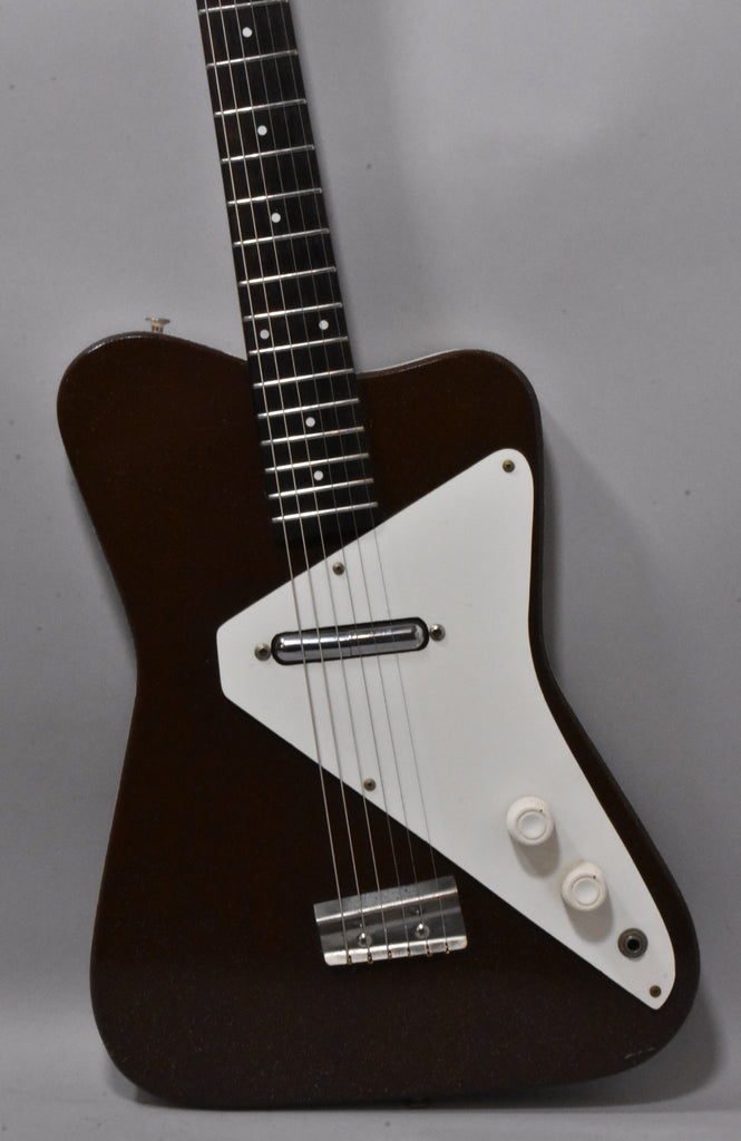 1960sDanelectroPro1BrownSparkleSellMyGuitarImperialVintageGuitars