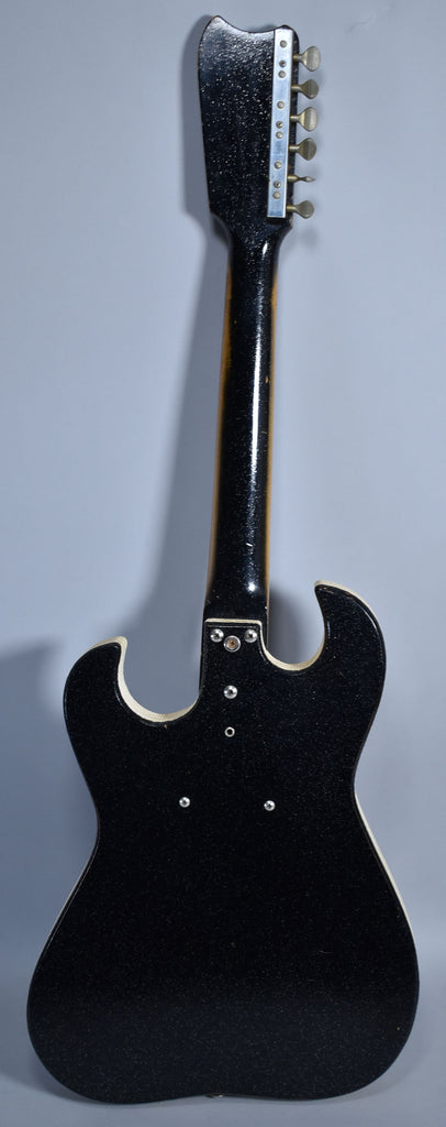 1960's Silvertone Model 1448 Electric Guitar w/Original Case Amp