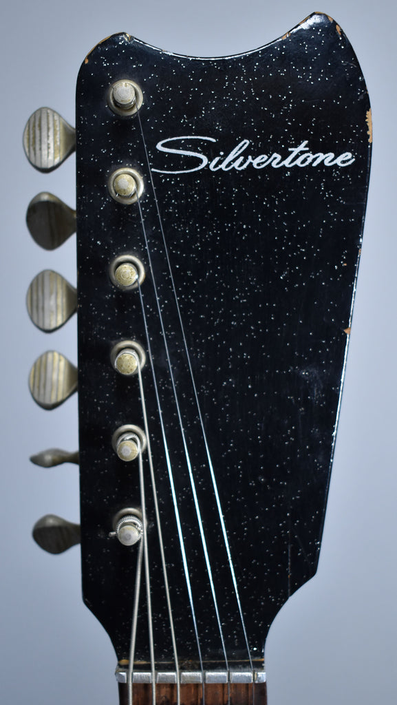 1960's Silvertone Model 1448 Electric Guitar w/Original Case Amp