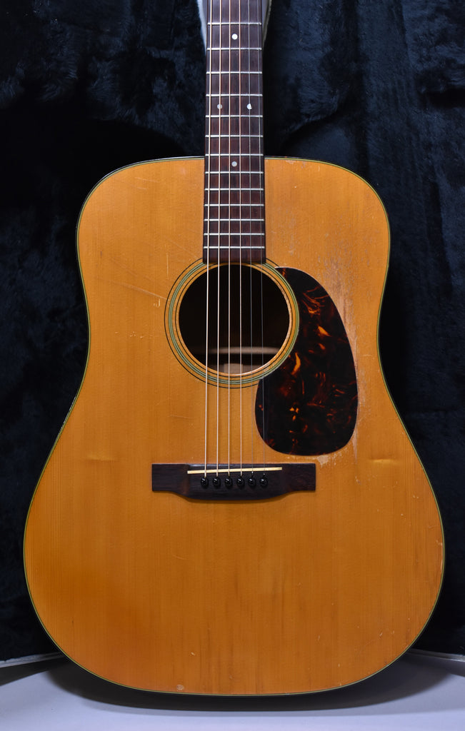 1961 Martin D-18 Dreadnought Acoustic Guitar Natural Finish w/HSC