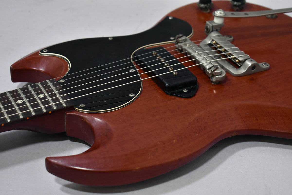 1962 Gibson SG Les Paul Junior Vibrola Cherry Red w/HSC