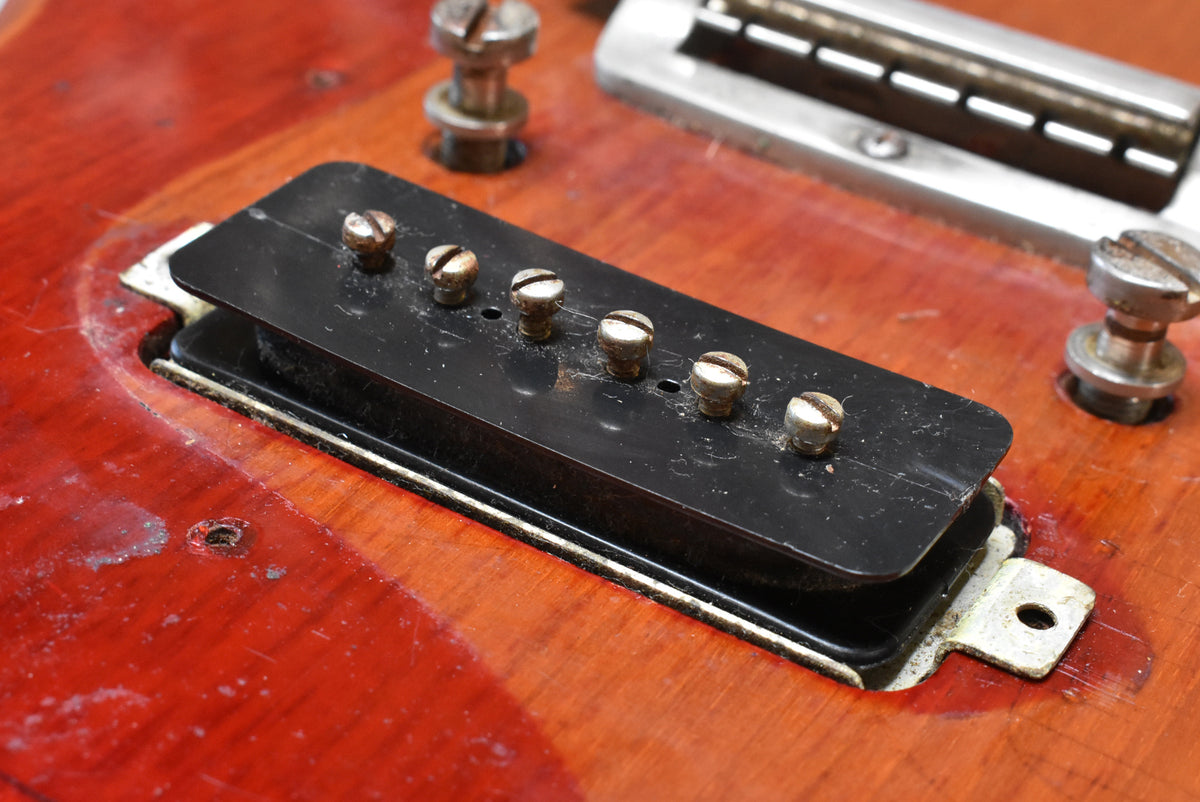 1962 Gibson SG Les Paul Junior Vibrola Cherry Red w/HSC