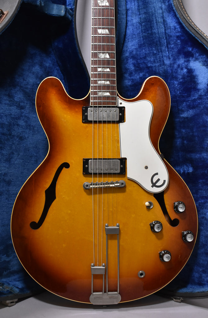 1963 Epiphone E360TD Riviera Royal Tan Finish w/OHSC