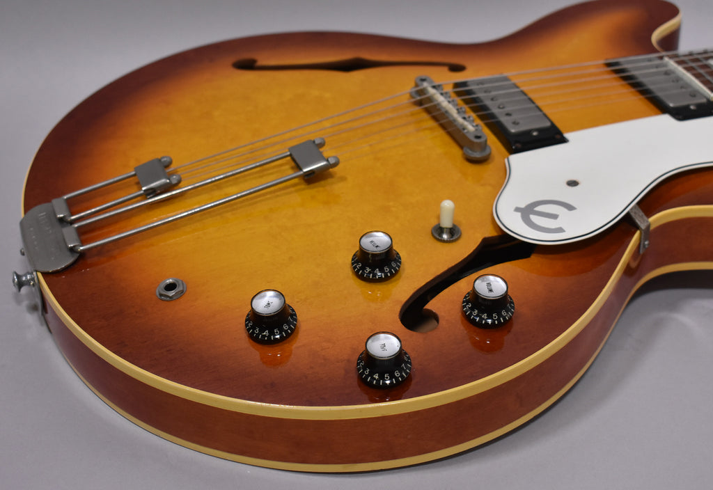 1963 Epiphone E360TD Riviera Royal Tan Finish w/OHSC