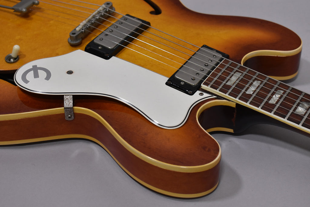 1963 Epiphone E360TD Riviera Royal Tan Finish w/OHSC