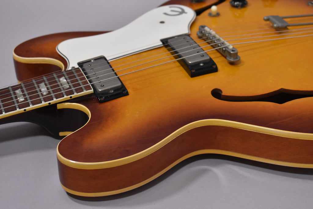 1963 Epiphone E360TD Riviera Royal Tan Finish w/OHSC