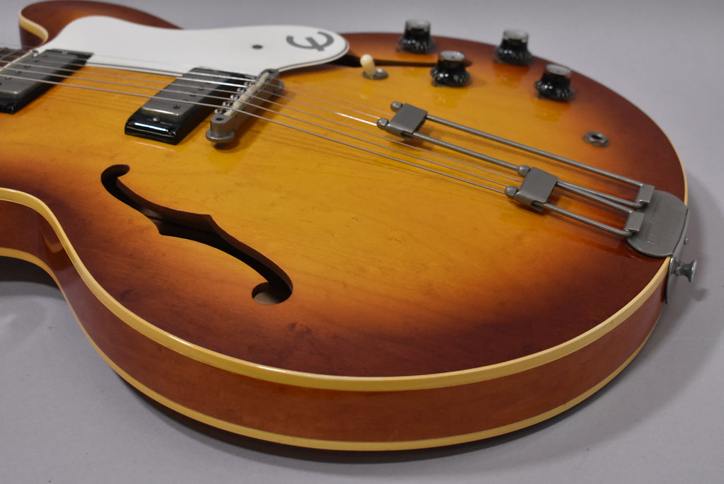 1963 Epiphone E360TD Riviera Royal Tan Finish w/OHSC