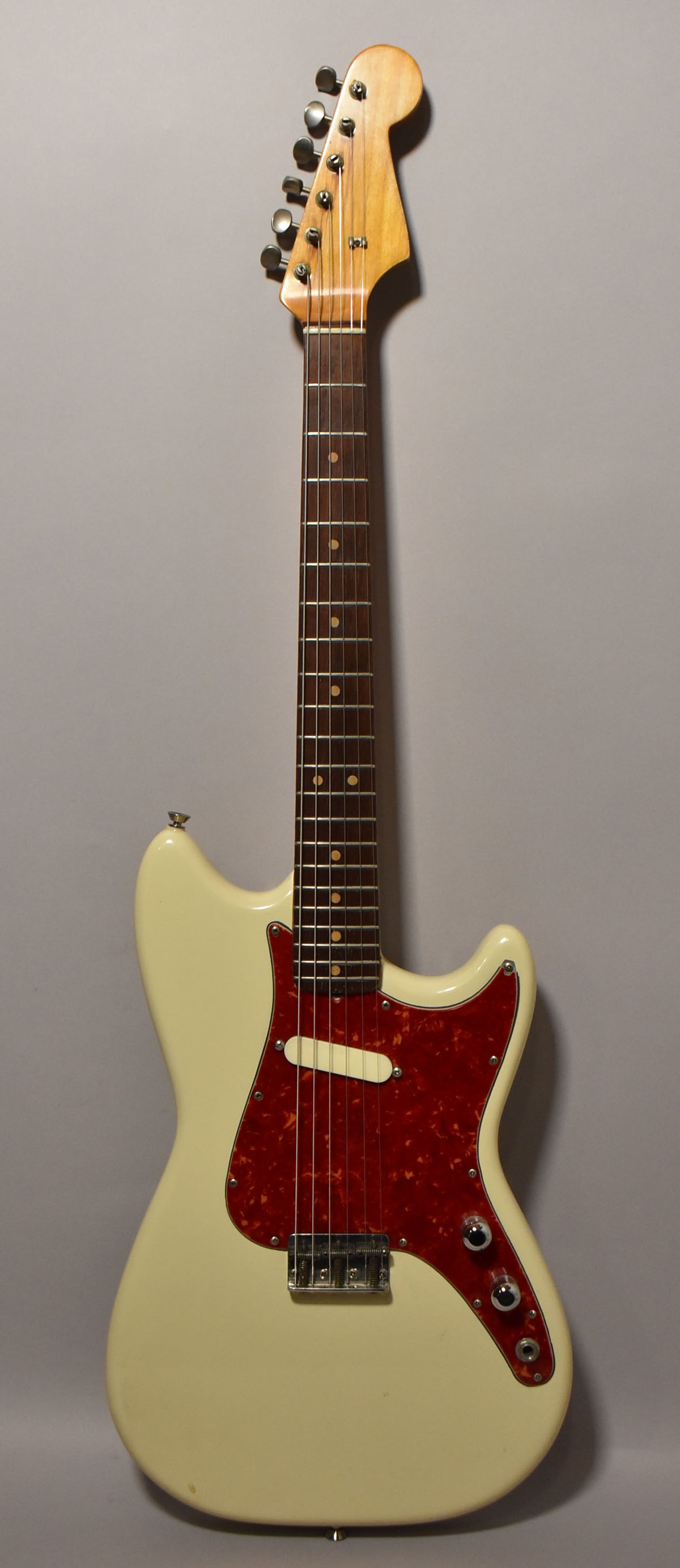 1963 Fender Musicmaster White Refin Pre-CBS w/Gig Bag – Imperial