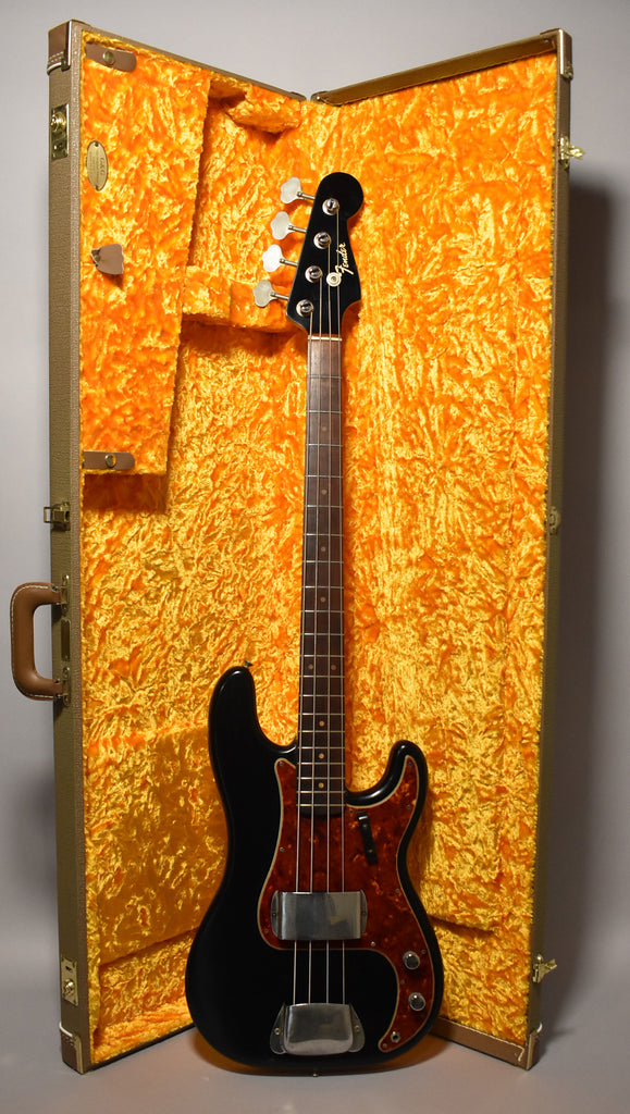 1963-Fender-Precision-Bass-Black-Imperial-Vintage-Guitars-Sell