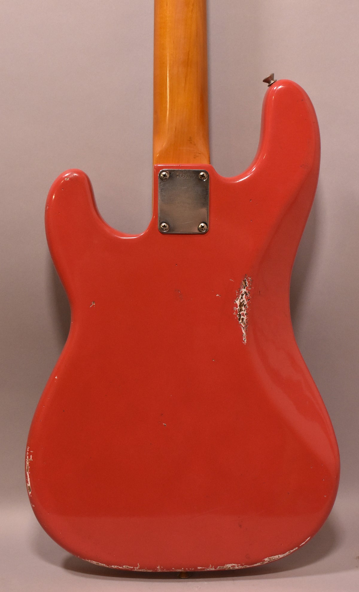 1963 Fender Precision Bass Aged Fiesta Red Refinish Pre-CBS w/HSC