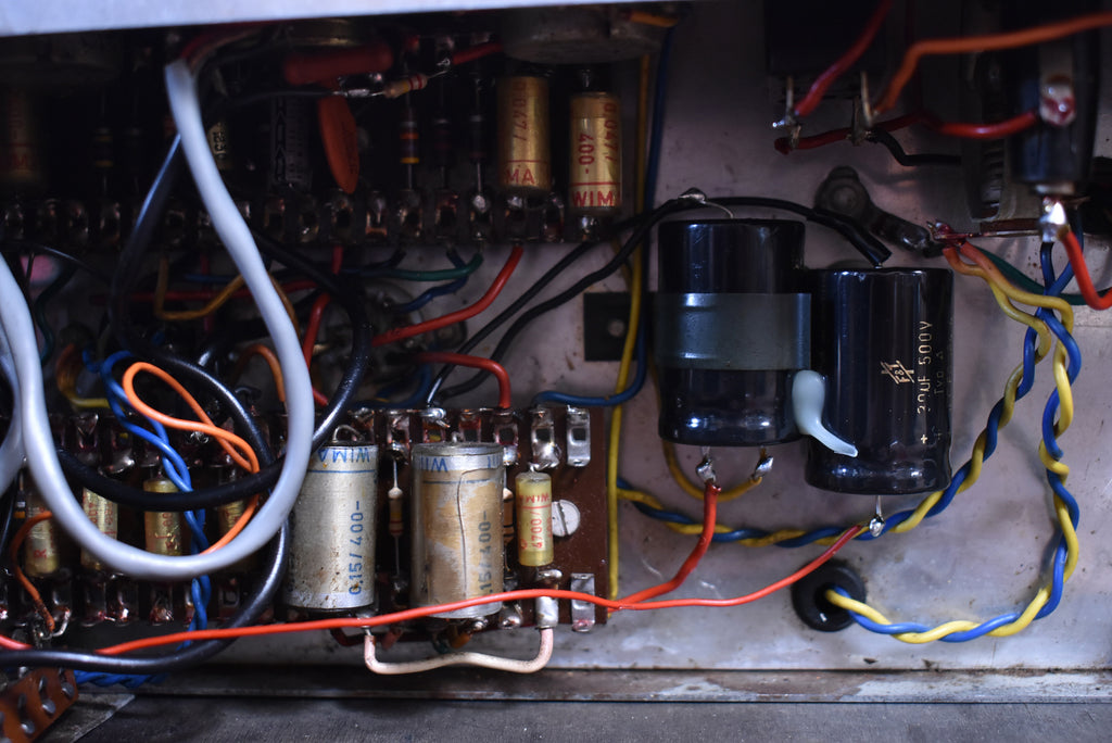 c. 1963 Vox AC-30 2x12" Tube Amplifier Combo Copper Panel JMI Top Boost w/FTSW