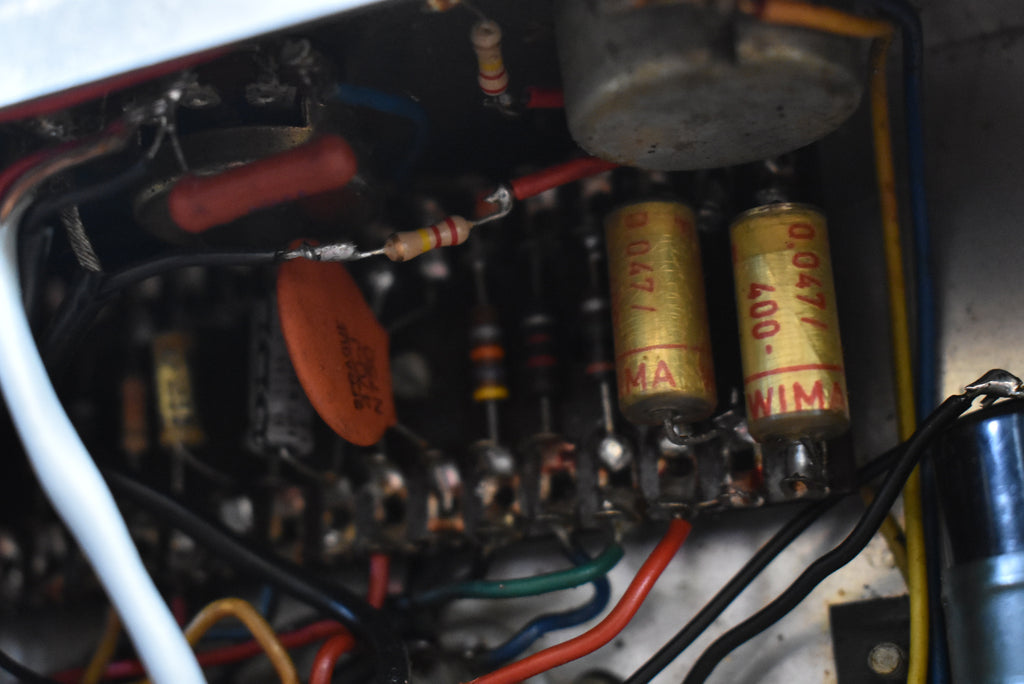 c. 1963 Vox AC-30 2x12" Tube Amplifier Combo Copper Panel JMI Top Boost w/FTSW
