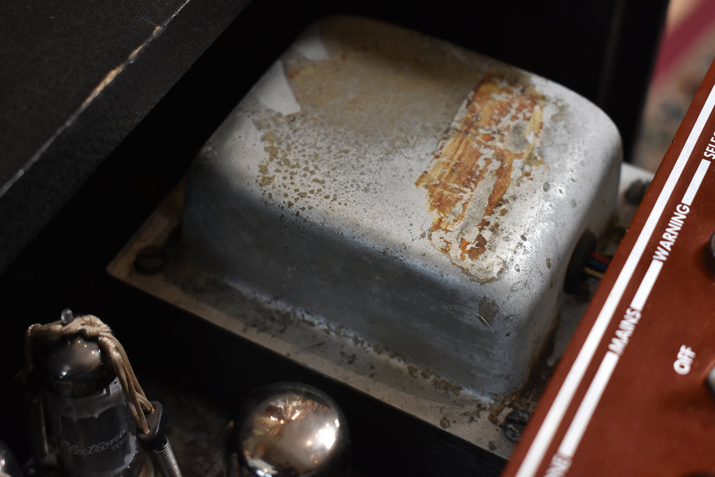 c. 1963 Vox AC-30 2x12" Tube Amplifier Combo Copper Panel JMI Top Boost w/FTSW