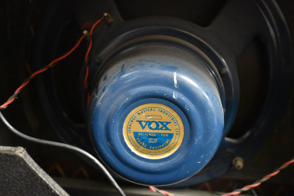 c. 1963 Vox AC-30 2x12" Tube Amplifier Combo Copper Panel JMI Top Boost w/FTSW