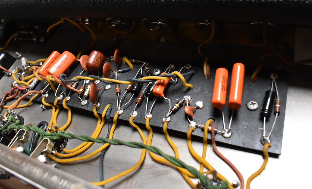 1965 Fender Princeton Amplifier Pre-CBS Black