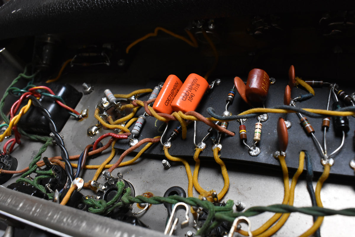 1965 Fender Princeton Amplifier Pre-CBS Black