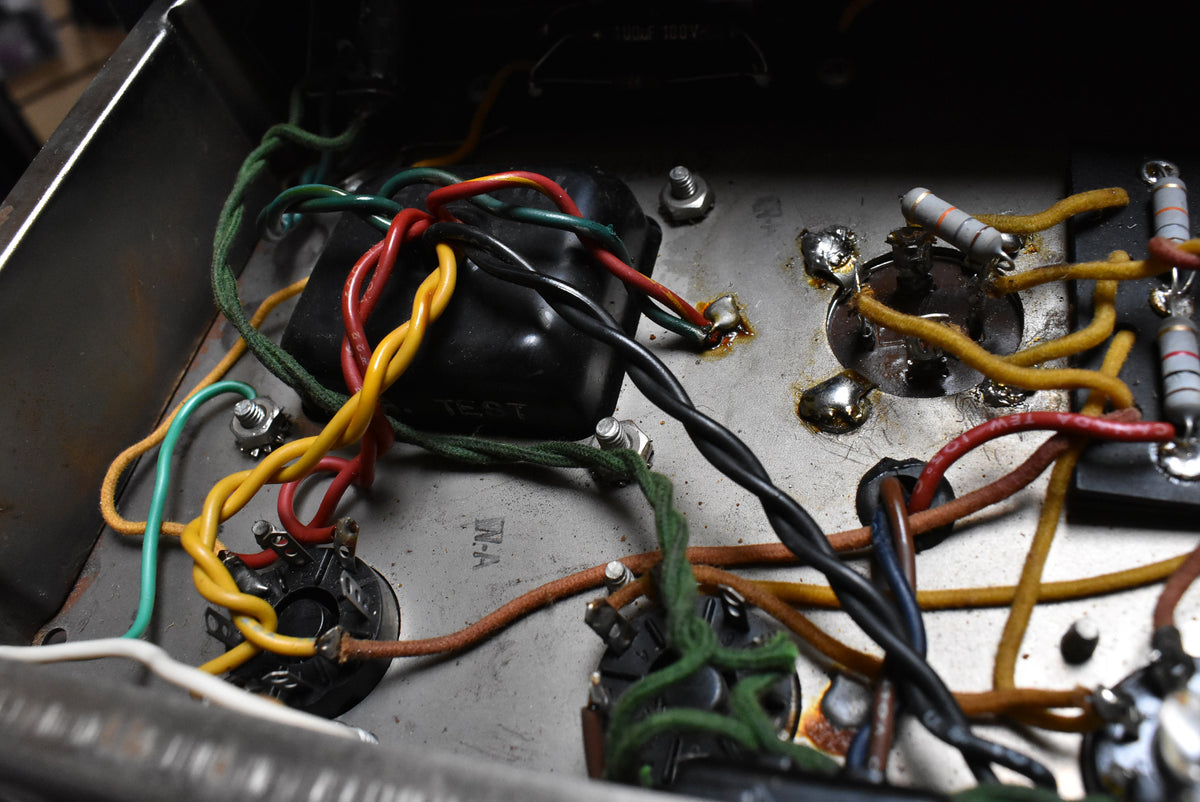 1965 Fender Princeton Amplifier Pre-CBS Black