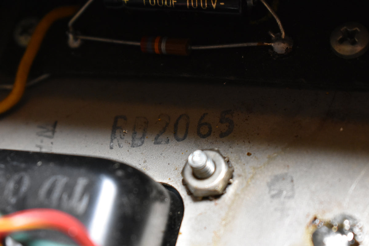 1965 Fender Princeton Amplifier Pre-CBS Black