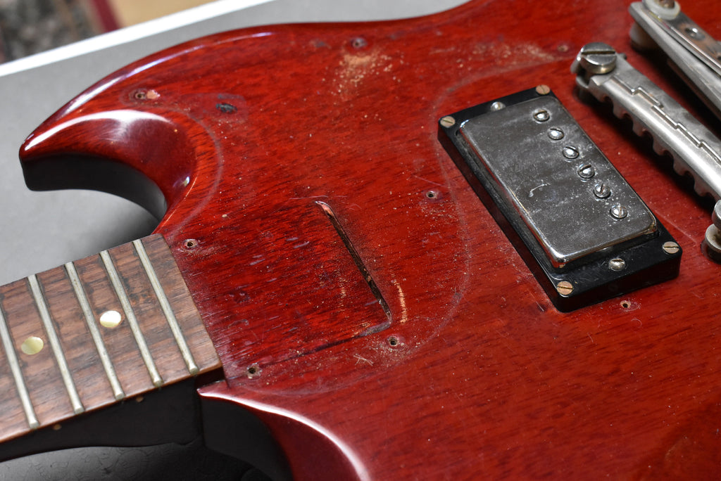 1965 Gibson SG Junior Modified Cherry Red Finish w/OSSC