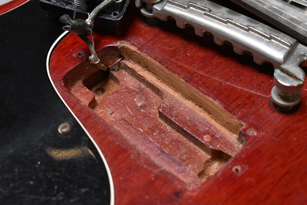1965 Gibson SG Junior Modified Cherry Red Finish w/OSSC