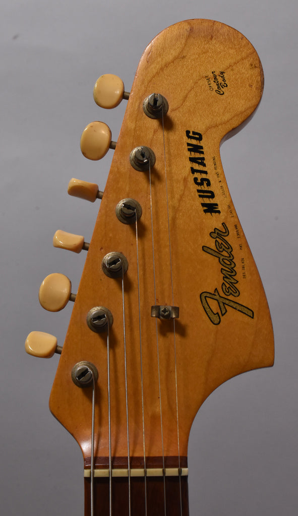 1965 Fender Mustang Dakota Red L-Series 'A' Neck w/OHSC