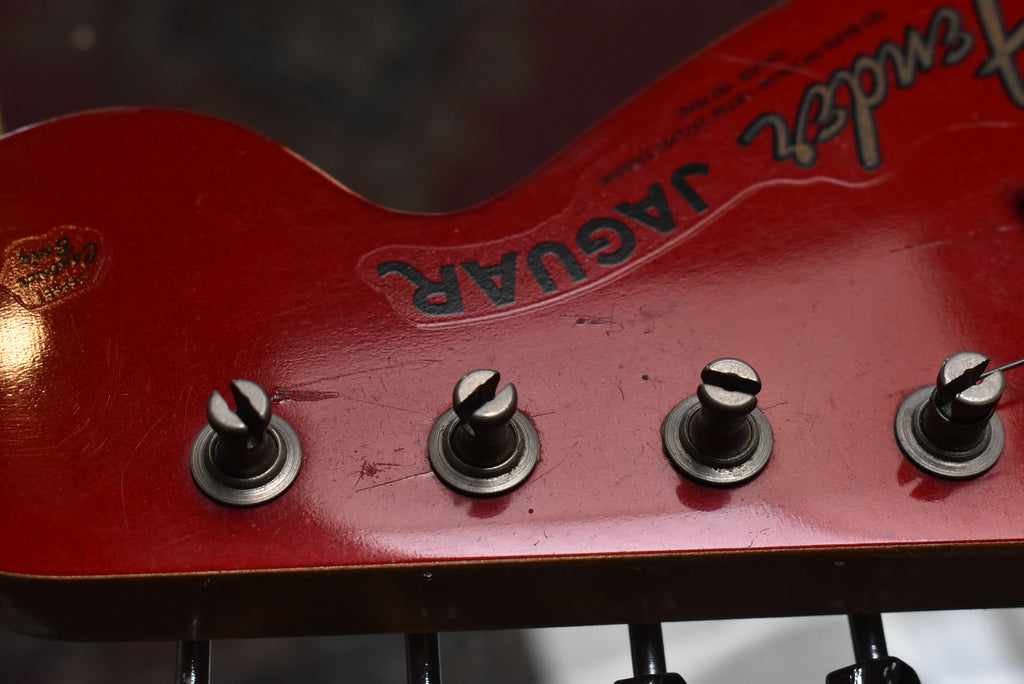 1966 Fender Jaguar Candy Apple Red Finish w/HSC