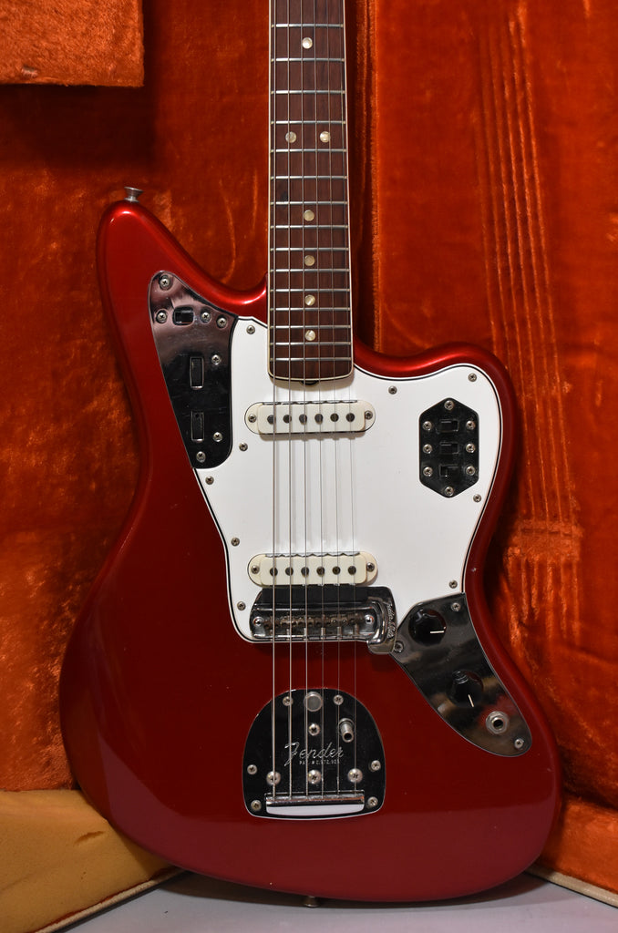 1966 Fender Jaguar Candy Apple Red Finish w/HSC