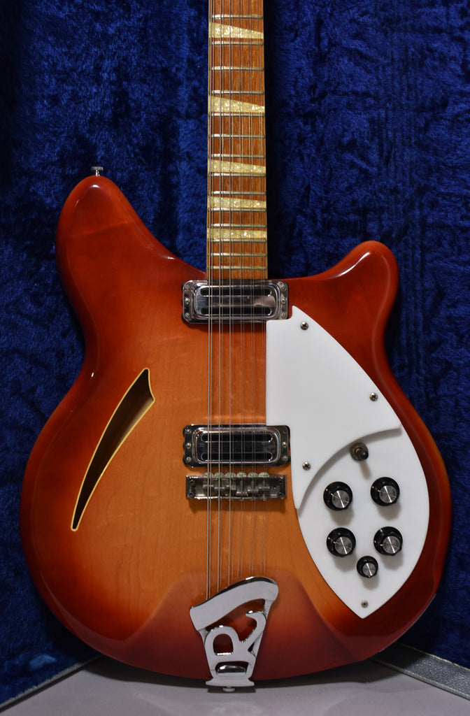 1966 Rickenbacker 360/12 12-String Electric Guitar Fireglo w/OHSC
