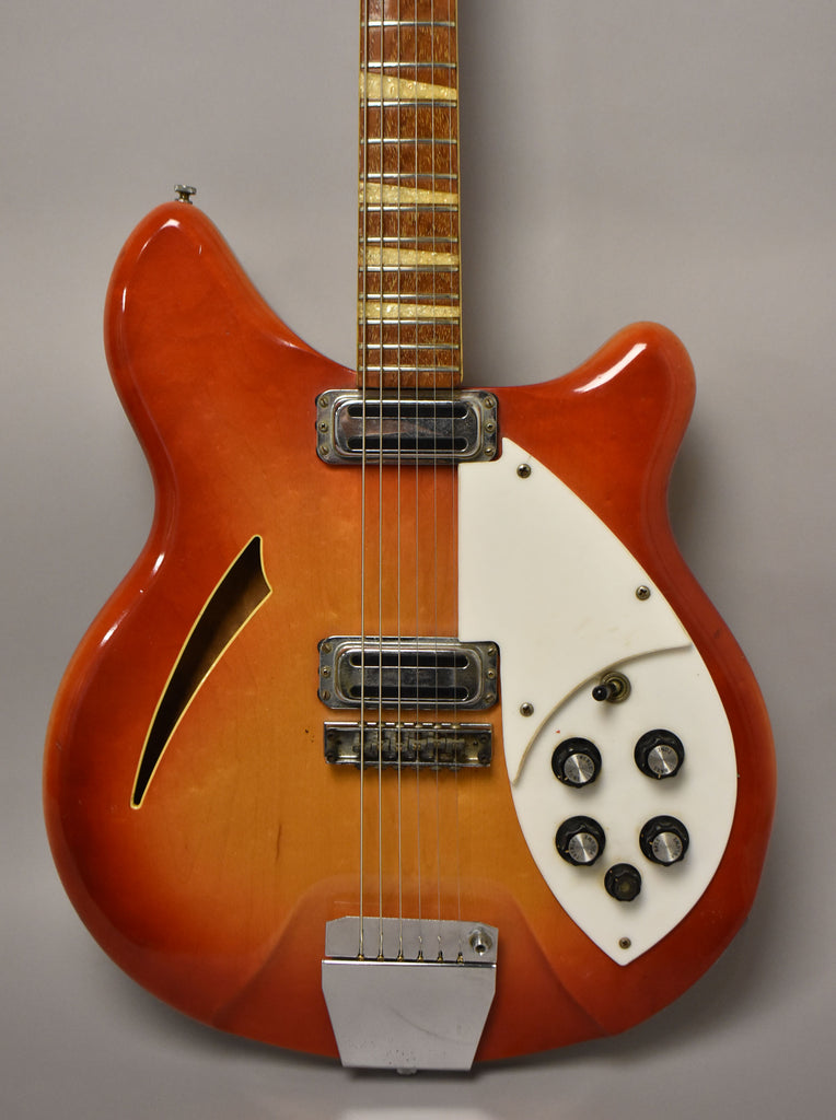 1966 Rickenbacker 360 fireglo imperial vintage guitars