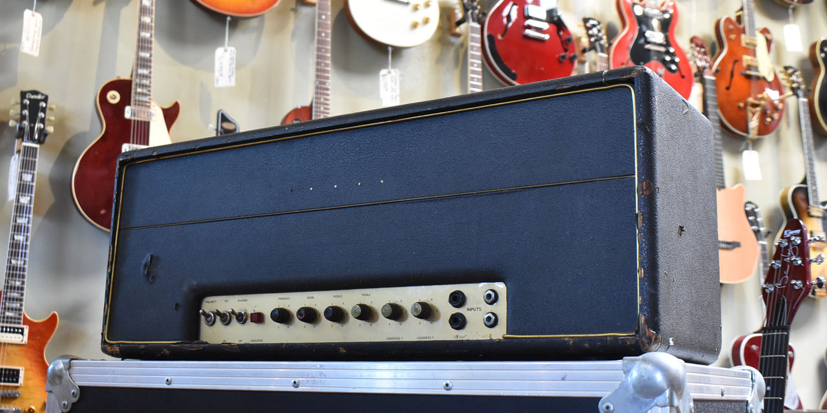 c.1967 Marshall 1959 Super Lead 100-Watt Amplifier Head Plexi w