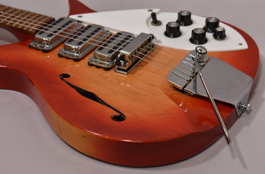1967 Rickenbacker 325 Rose Morris Fireglo w/HSC