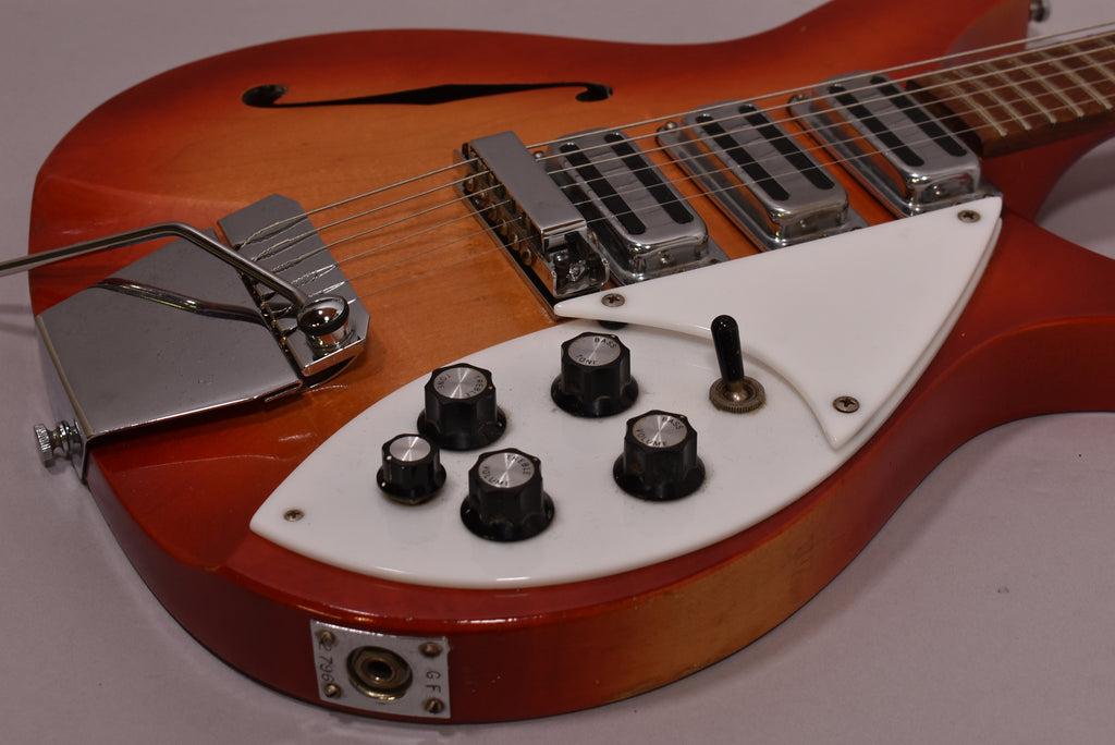 1967 Rickenbacker 325 Rose Morris Fireglo w/HSC