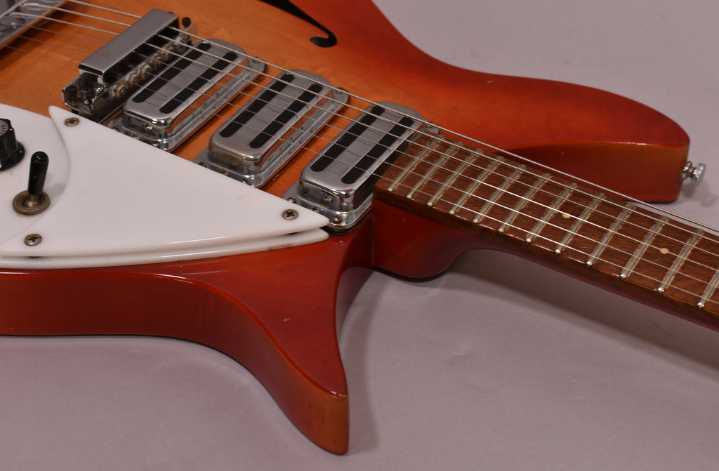 1967 Rickenbacker 325 Rose Morris Fireglo w/HSC