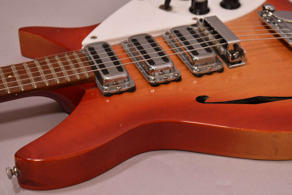1967 Rickenbacker 325 Rose Morris Fireglo w/HSC
