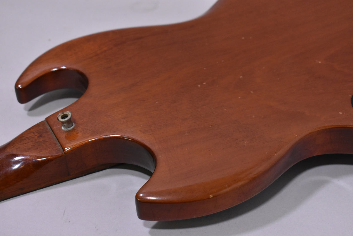 1969 Gibson Melody Maker SG Modified Natural Mahogany Finish w/HSC