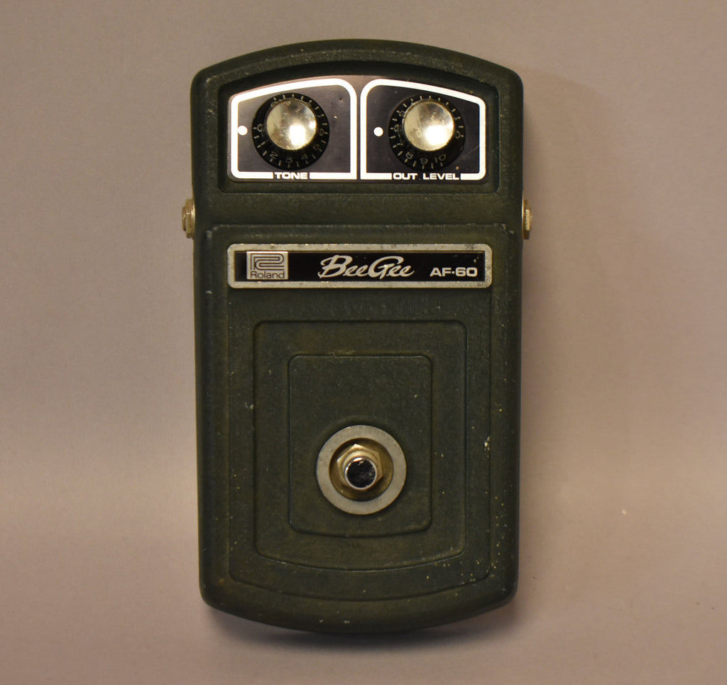 1970s Roland AF-60 Bee Gee Fuzz/Distortion Effect Pedal Green MIJ