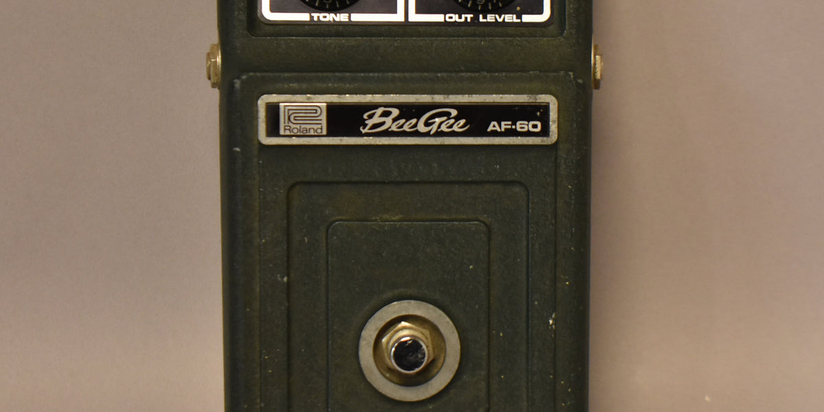 1970s Roland AF-60 Bee Gee Fuzz/Distortion Effect Pedal Green MIJ